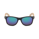 wayfarer sunglasses with bamboo legs