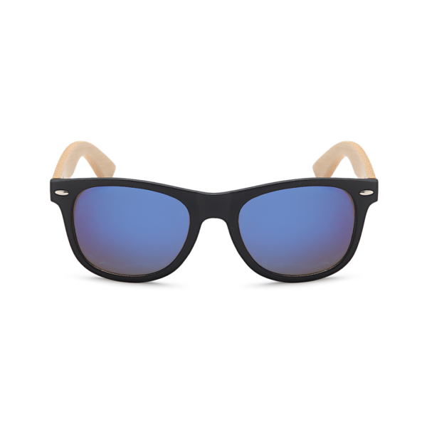 wayfarer sunglasses with bamboo legs