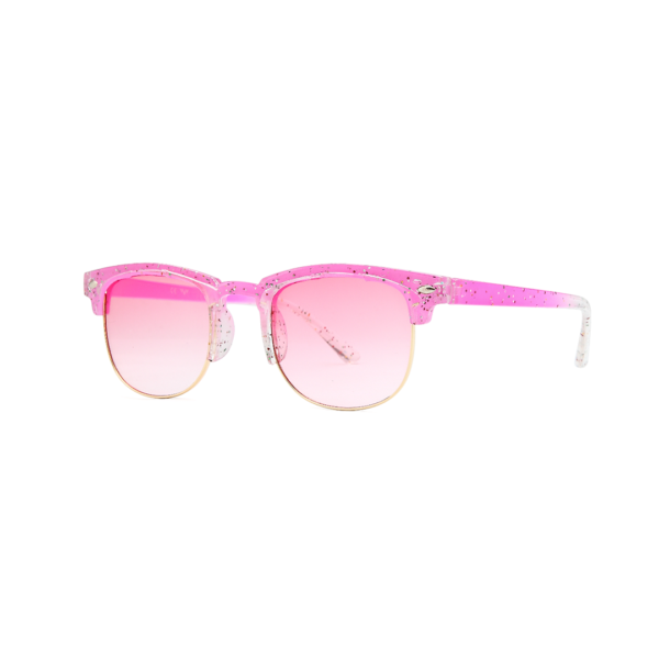 pink round trendy kids sunglasses