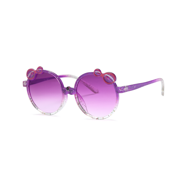 purple kids animal sunglasses