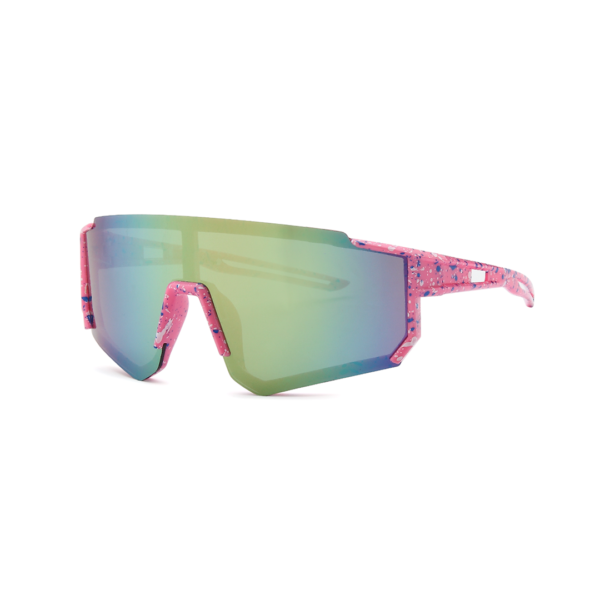 pink shield kid's sunglasses
