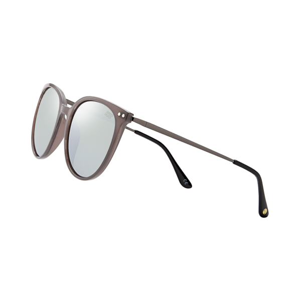 gray women's cat eye premium sunglasses