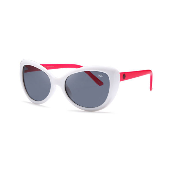 white butterfly kids polarized sunglasses
