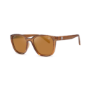 Square brown primum polarized sunglasses