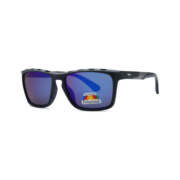 blue square polarized sunglasses