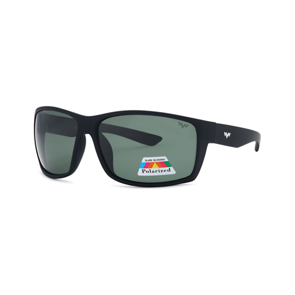 green wrap polarized sunglasses