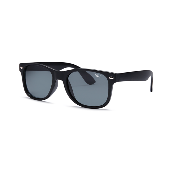 black wayfarer kids polarized sunglasses