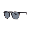 round tortoise premium polarized sunglasses