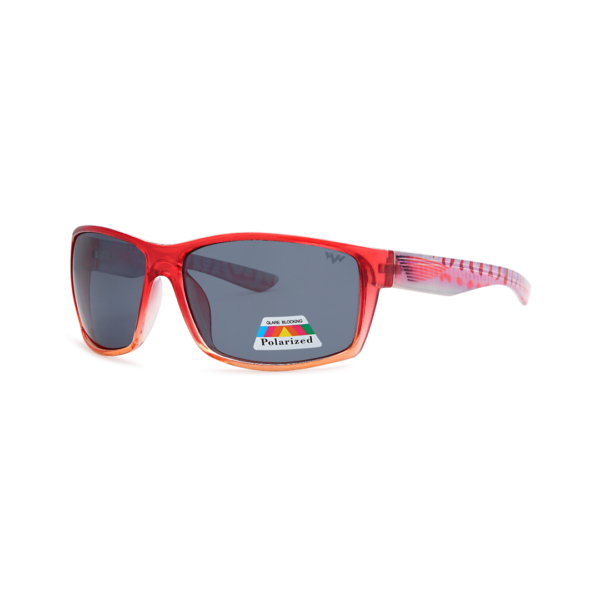 red wrap polarized sunglasses