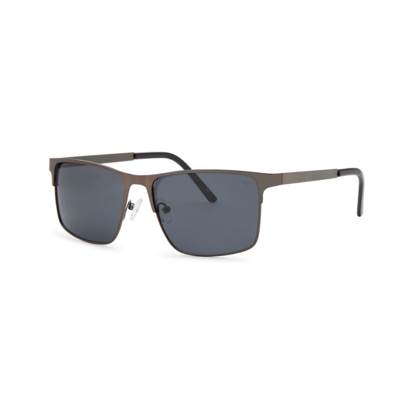 metal men's square sunglasses