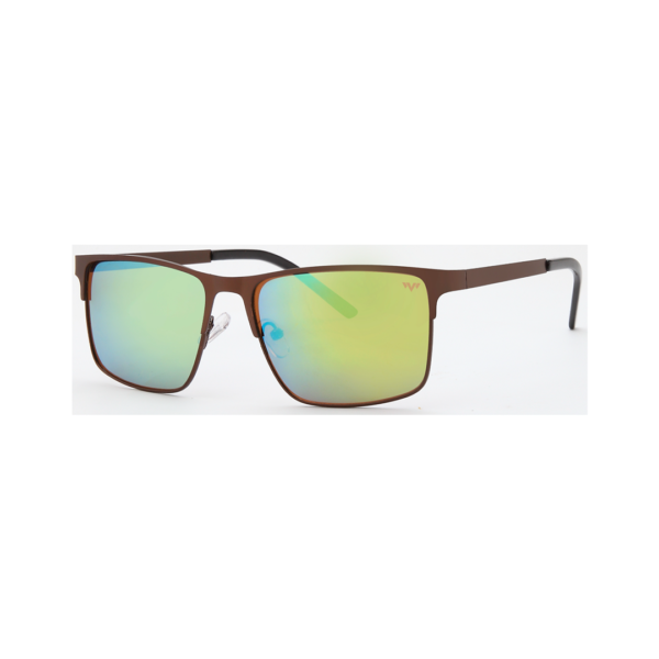 metal men's square sunglasses