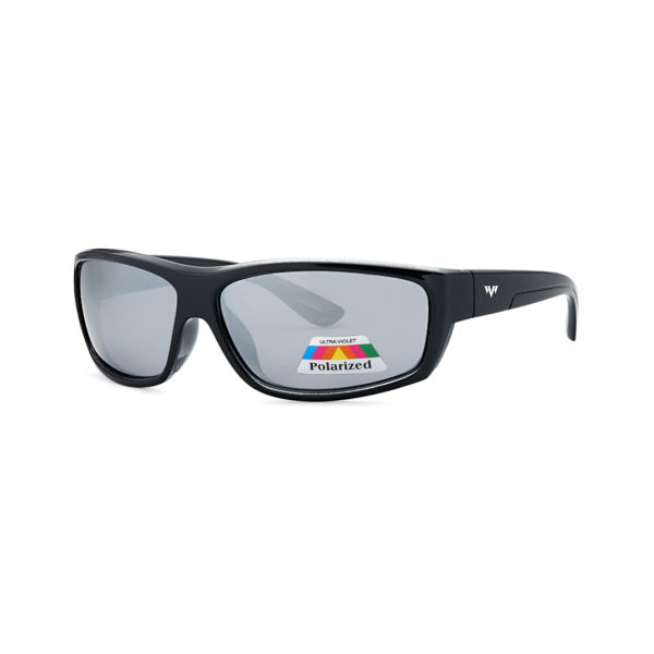 silver wrap polarized sunglasses