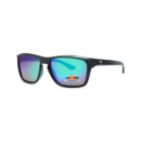 blue green square polarized sunglasses