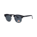 black clubmaster polarized sunglasses