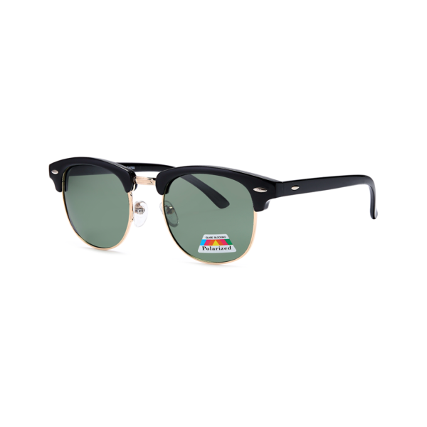 green clubmaster polarized sunglasses