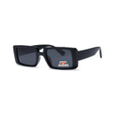 black rectangle women's polarized sunglasses