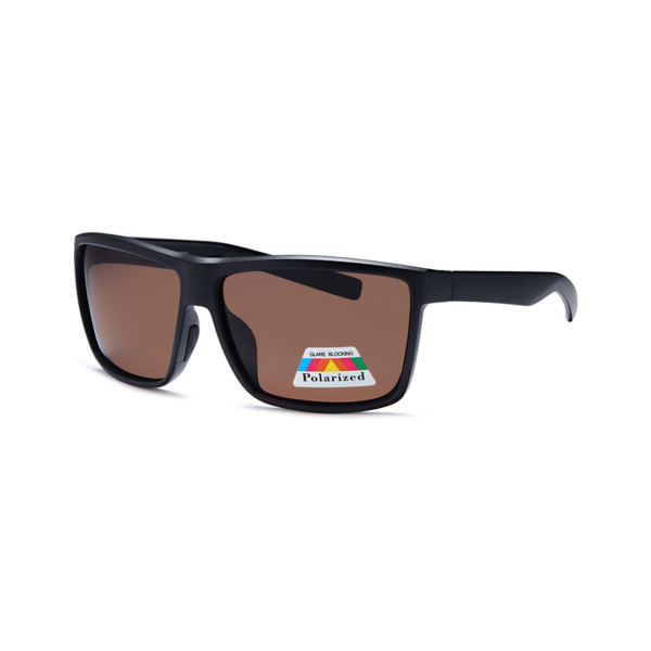 brown square polarized sungasses