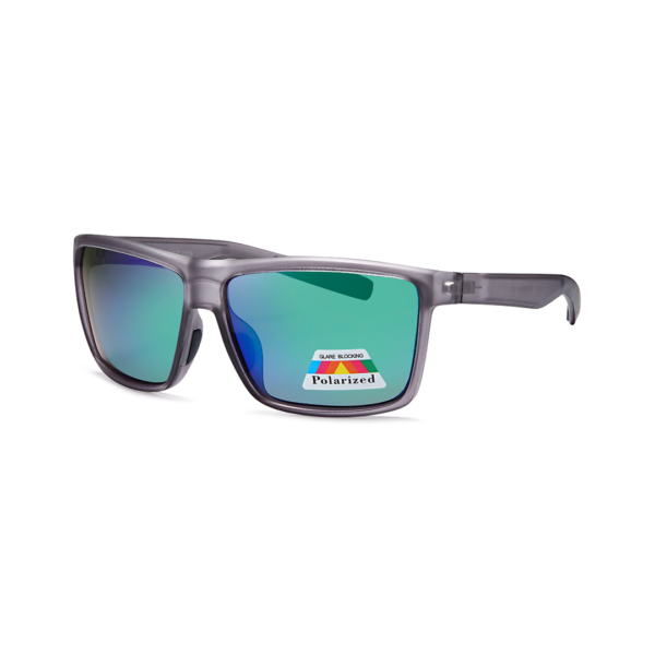 gray square polarized sungasses
