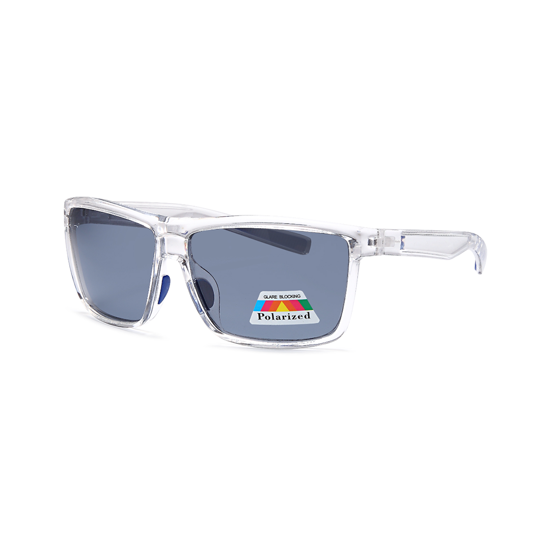 clear square polarized sungasses