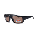 brown wrap polarized sunglasses