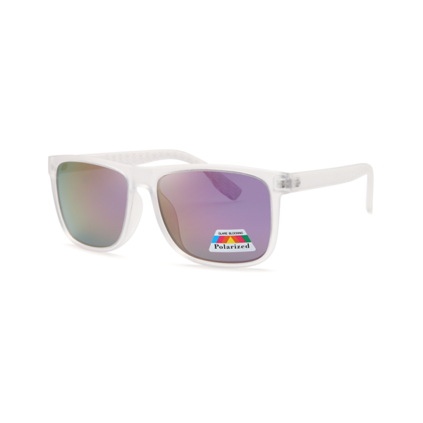 clear square polarized sunglasses