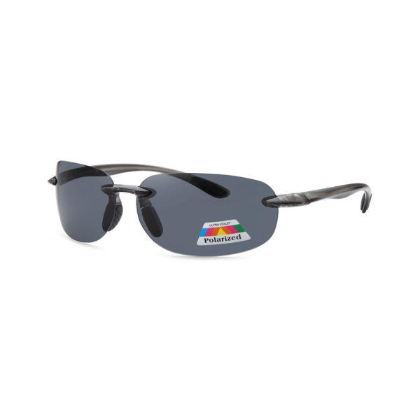clear rimless polarized sunglasses