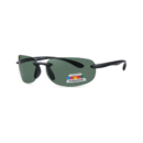 green rimless polarized sunglasses
