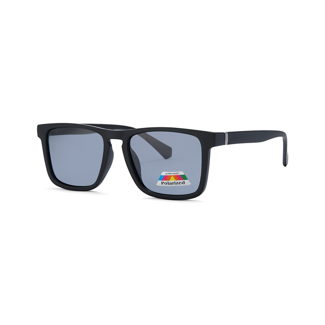 black square polarized sunglasses