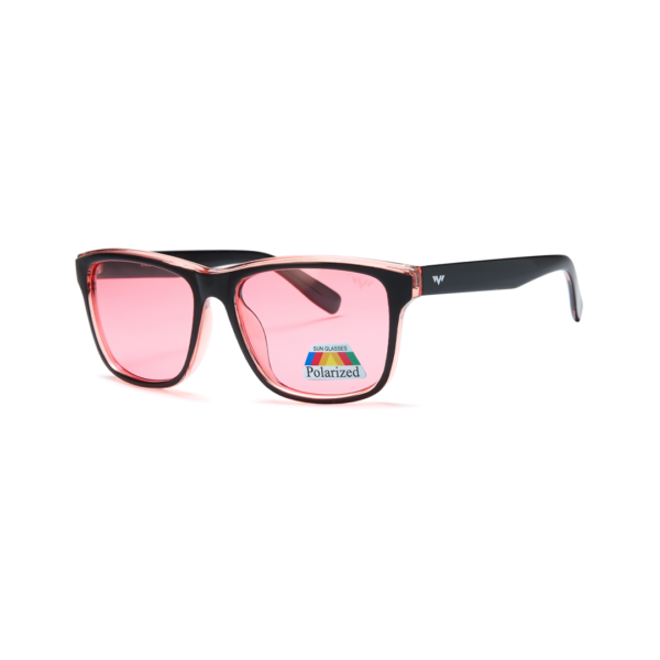 pink square polarized sunglasses