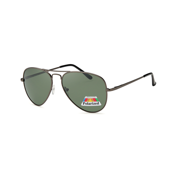 green aviator polarized sunglasses
