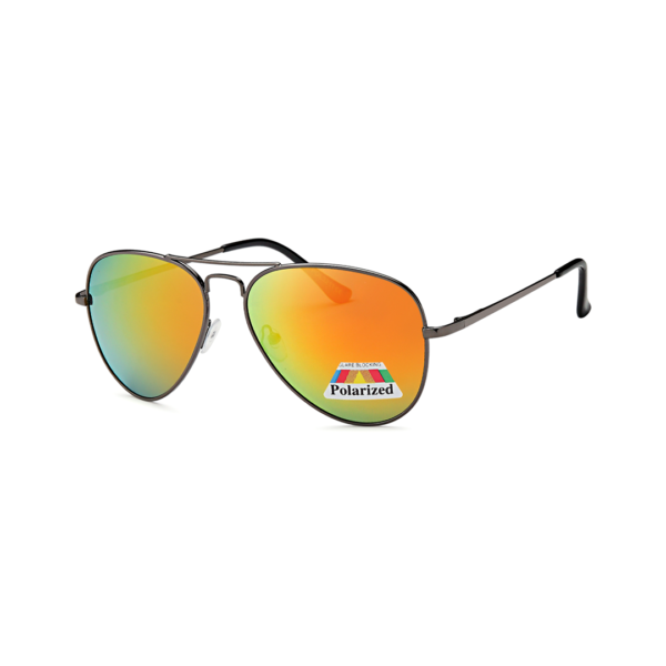 red aviator polarized sunglasses