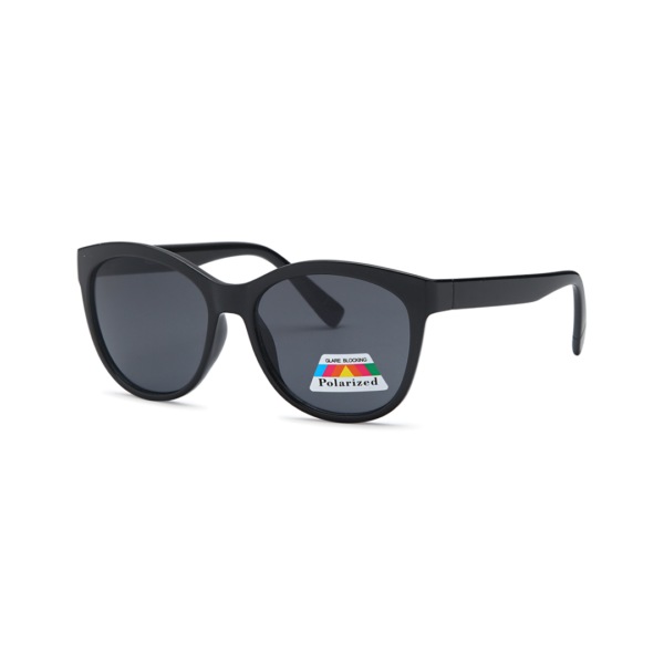 black cat eye women's polarized sunglasses