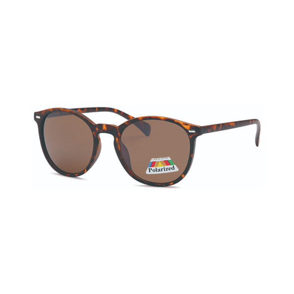 tortoise round women's polarized sunglasses
