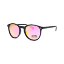 pink round women's polarized sunglasses