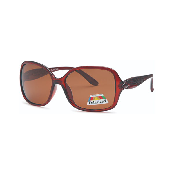 burgundy women polarized sunglasses