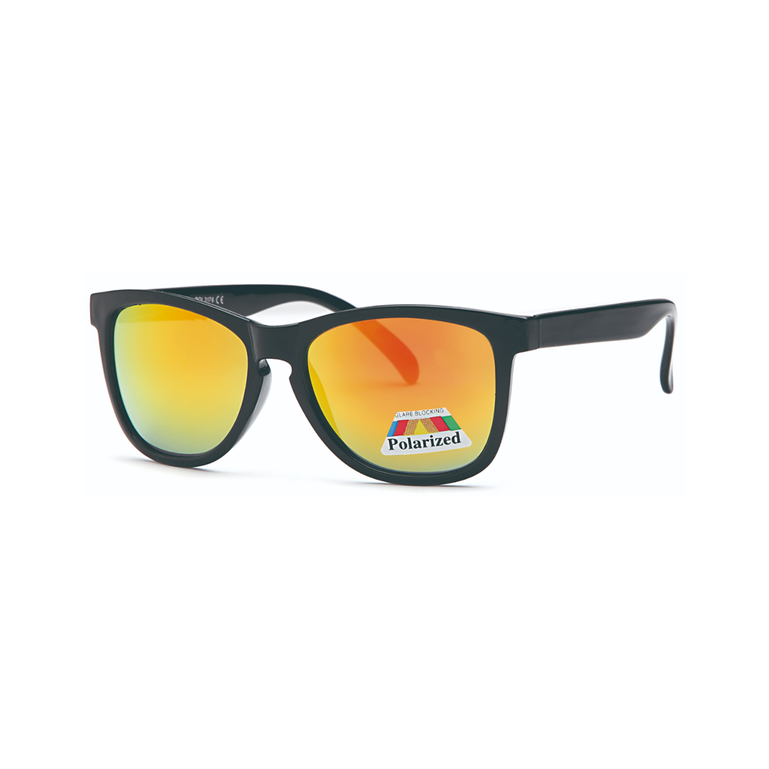 red wayfarer polarized sunglasses