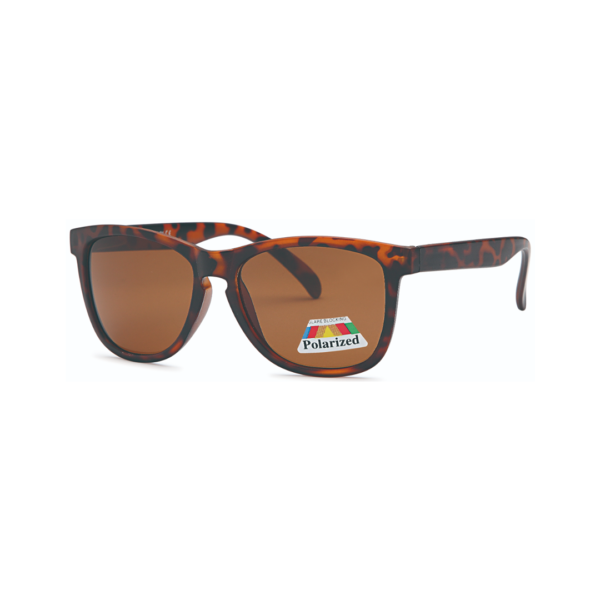 brown wayfarer polarized sunglasses