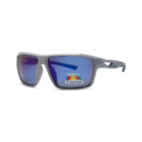 gray wrap men's polarized sunglasses