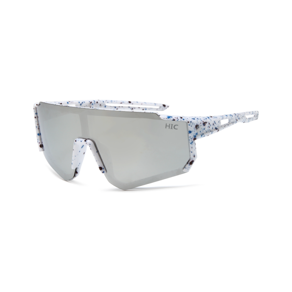 white shield kids sunglasses
