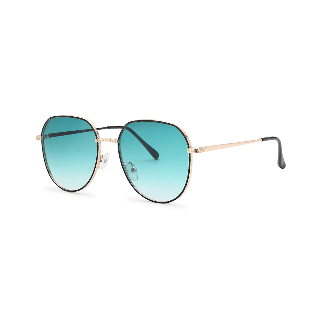 boutique metal aviator women's sunglasses