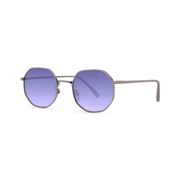 boutique metal hexagon women's sunglasses