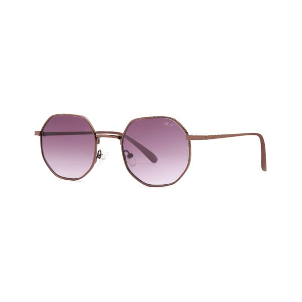 boutique metal hexagon women's sunglasses
