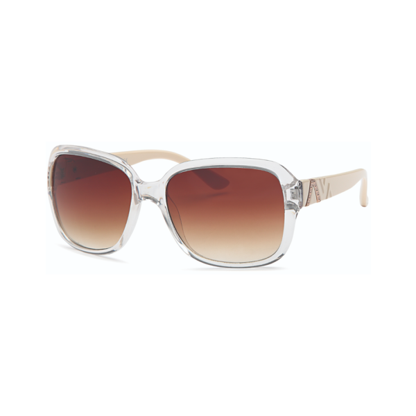 white rinestone square ladie's sunglasses