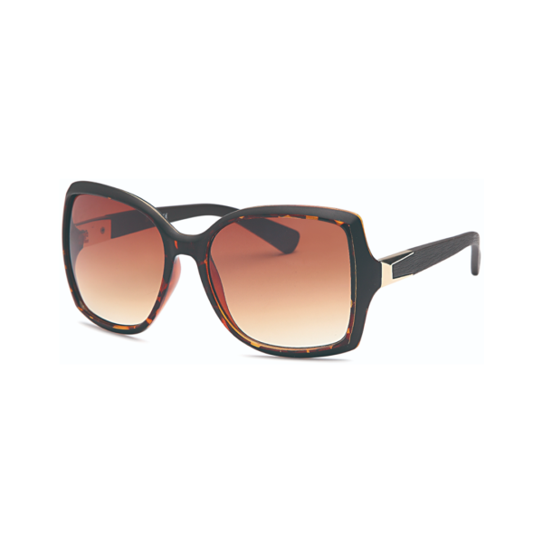 brown square ladie's sunglasses