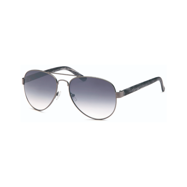 black wood print leg aviator sunglasses