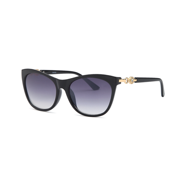 black cat eye women's sunglasses