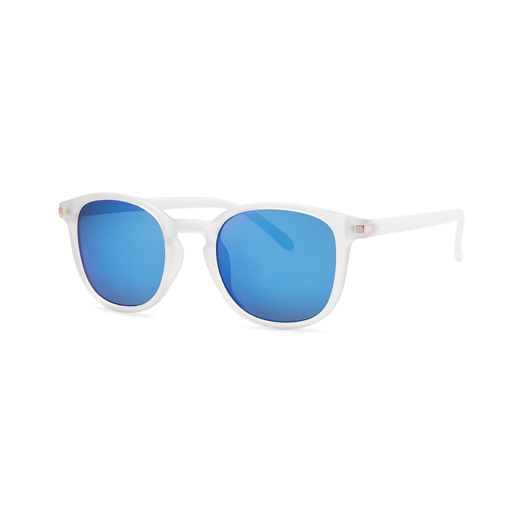 white round women's sunglasses
