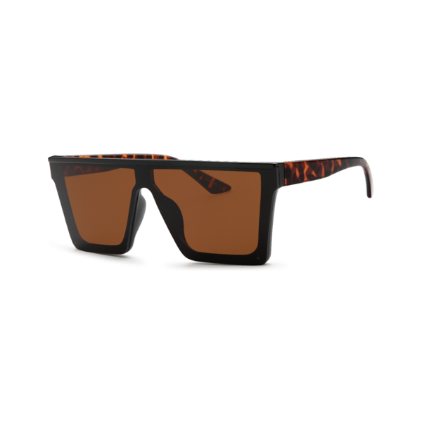 brown square women's sunglasses