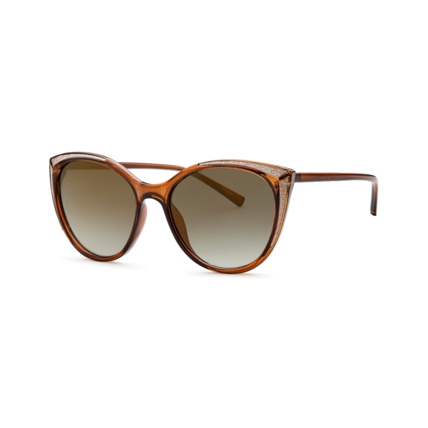 glitter cat eye women's sunglasses