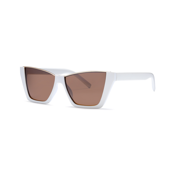white triangle women's sunglasses